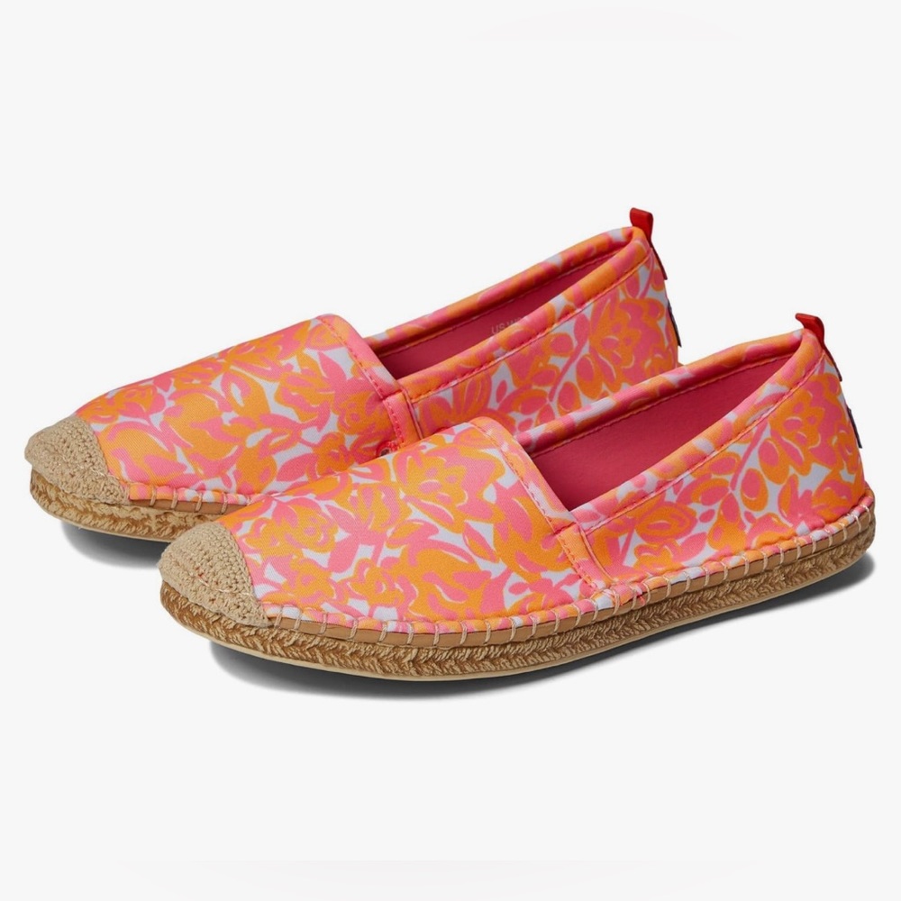 NEW Vinyard Vines Seastar Beachcomber Espadrille Water Sandals Summer Blooms, 8